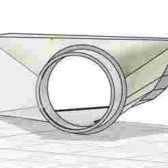 Prelude fog light intake LEFT