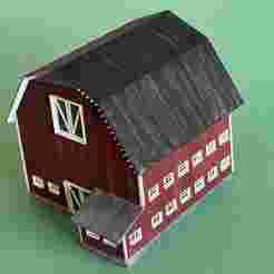 RUSTIC BARN HO SCALE