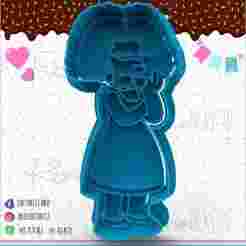 Selma's SISTER OF MARGE'S SISTER - SIMPSONS FAMILY COOKIE CUTTER