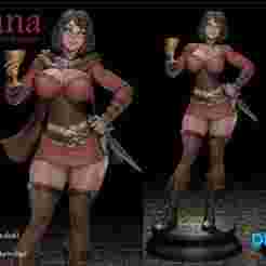 Serana Vampire  with NSFW version and Miniatures COMBO PACK