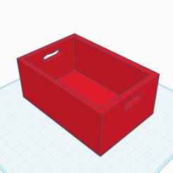 Simple Storage Box – 3D Printable STL File (80x120x50mm)