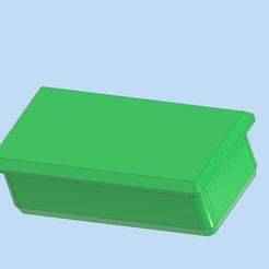 Square tube 30x60 end caps