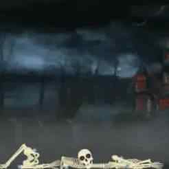 Suporte Alexa Echo Pop Haunted House Halloween