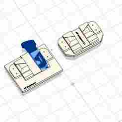 SW Bodyguard 2.0 Single-Mag Split Holster Mold