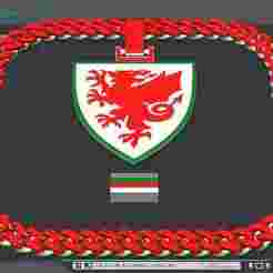 ⚽Wales Football Club Neck Chain
