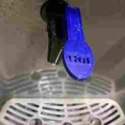 Water dispenser lever