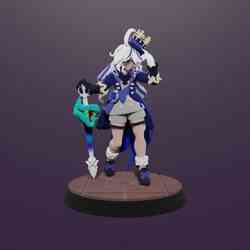 Furina from Genshin Impact 32mm