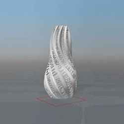 PERSONALIZABLE VASE IBARAKEL Françoise D