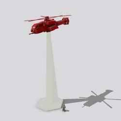 Battletechnology Warrior H8 Helicopter