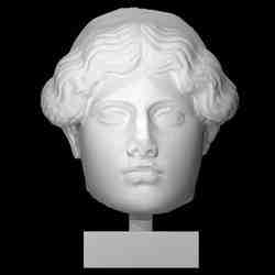 Marble Head of a Goddess, perhaps Persephone