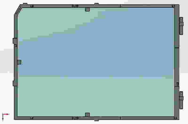 Left/Right Door Frame for MK3 Prusabox