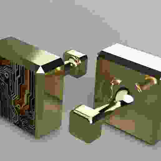 Circuit Board Cufflinks