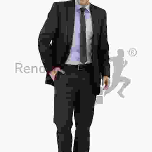 Dennis Posed 004 - Standing Business Man Smiling