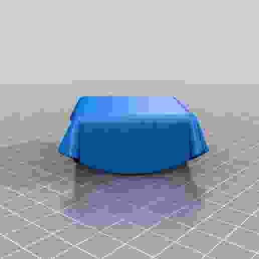 round Tablecloth over box