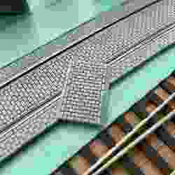 Street rails (0 gauge inlay for code 143)