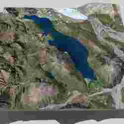 Lake Coleridge South Island New Zealand