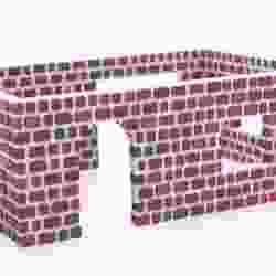 Multicolored modules for brick houses - Models & Scale Models