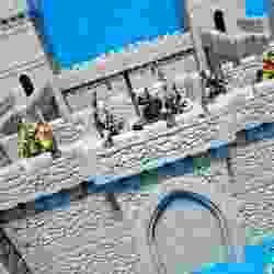 Modular wargames castle
