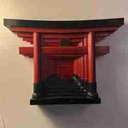 Torii Bas Relief