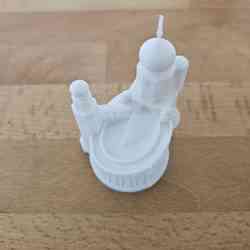 Alamut Castle – Free Basic STL for 3D Printing | Historical Fortress Model (No LED Slot)