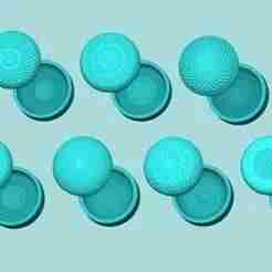 07 Sunflower Center Mold - Silicone Maker - Template