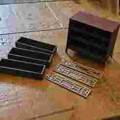 1:12 Operable Oriental Drawer Scale Model