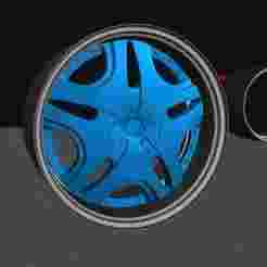 1:24 20" TiS 03 wheels