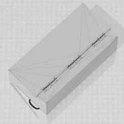 1/35 British blanket box (square mid type) for Sherman