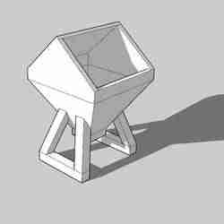 1/87 Concrete bucket