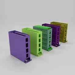 18650 Battery Dispenser – 120 Cell Capacity | STL, STEP, FBX Files | 6 Configurable Versions (Digital Download)
