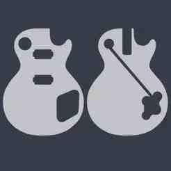 1959 les paul body router template