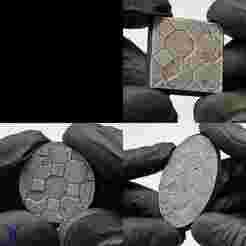 3 in 1 BUNDLE - Paving Stones 79 texture Bases Set (round, square and rectangle, oval) + thin bases | Perfect For Tabletop Wargames & RPG's