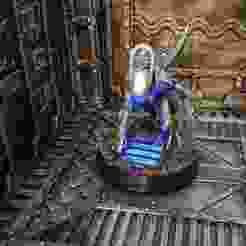 32mm LED Industrial-Themed Miniatures Bases