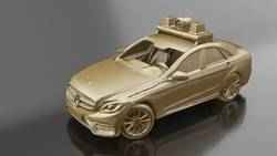 3DPoliceCar4076Gold