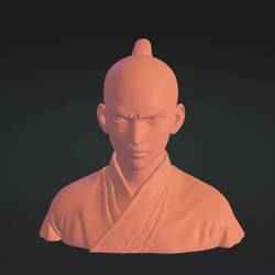 Aang 3D Model Stylized Character from The Last Airbender