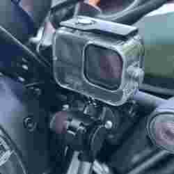 alternative GoPro fixture for motorbike / CL 500