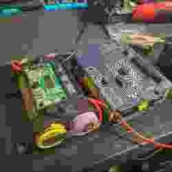 Arduino Uno & Dual 18650 Battery, BMS and Charger Mount