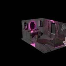 asthetic bedroom interior