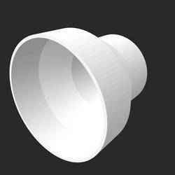 BMW E60 Intake/brakecooling hose adapter