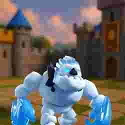 clash royale  Golem de hielo
