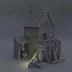 Coffin Maker 28 MM Tabletop Terrain