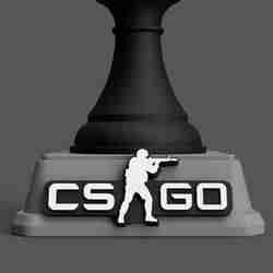CS GO Front Plate – Trophy Stand