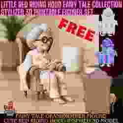 Fairy Tale Grandmother Figure  Cute Red Riding Hood Inspired