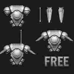 Free wing backpack