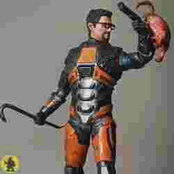Gordon Freeman vs Headcrab - Half-Life - 1-6 and 1-4 scale