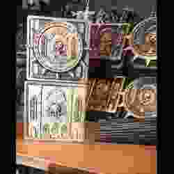 Grimdark stackable Boxes Desk Organizer