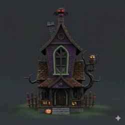 halloween haunted house