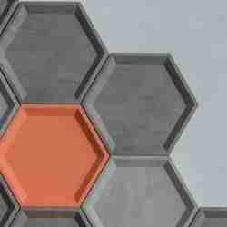 hexagon tile mold