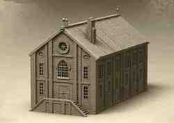 Industrial Architecture - Brick Storage building