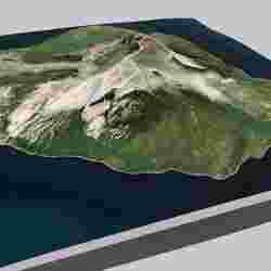 Island Harimkotan Kuril Islands